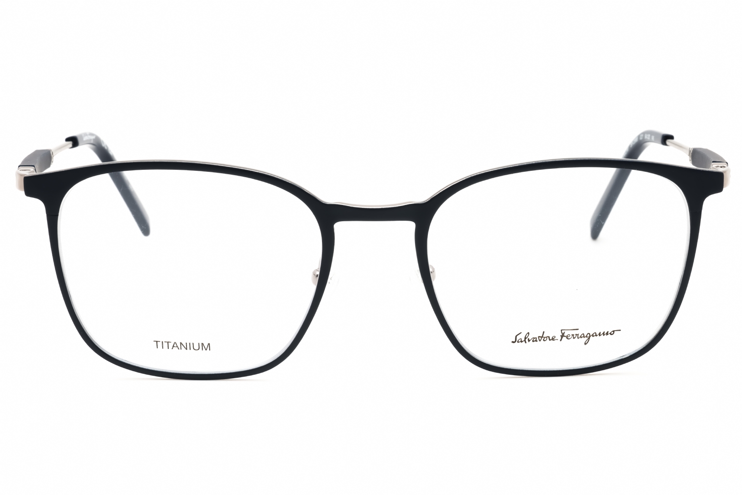 Salvatore Ferragamo SF2566 - Light Ruthenium/blue, Titanium, Rectangle frame