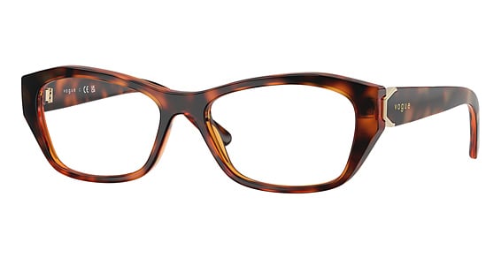 Vogue VO5676 - Dark Havana, Acetate, Oval frame