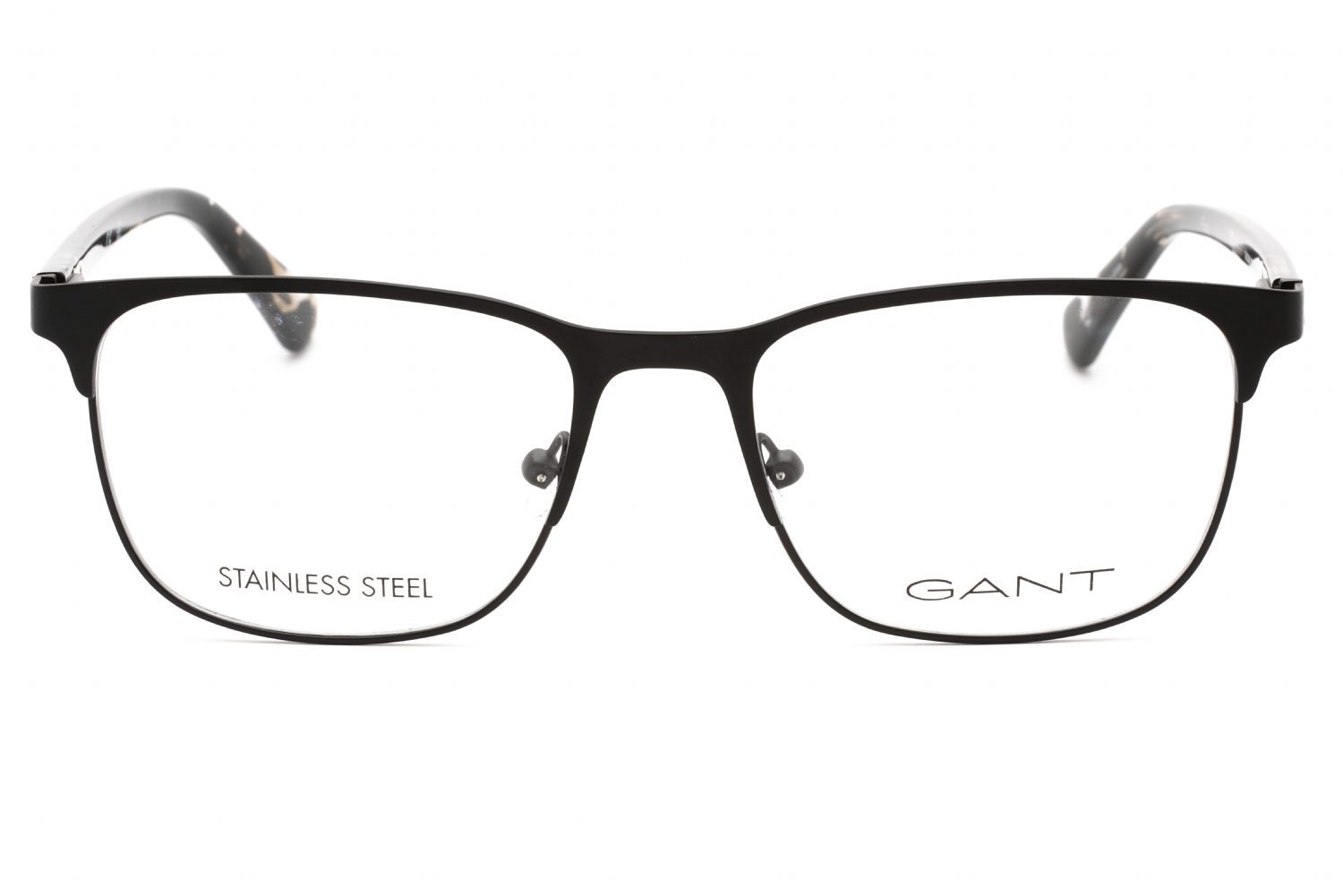 Gant GA3249 - Matte Black, Metal, Rectangle frame