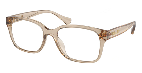 Ralph Lauren RA7155U - Shiny Trasparent Beige, Acetate, Oval frame