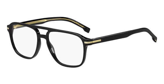 Hugo Boss Boss 1600 - Black, Acetate, Aviator frame