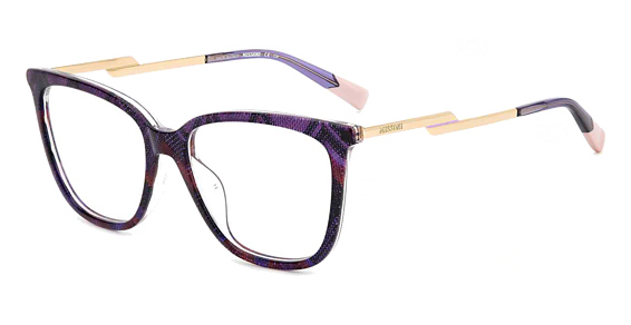 Missoni MIS 0125/G - Pattern Pink Violet, Acetate, Rectangle frame