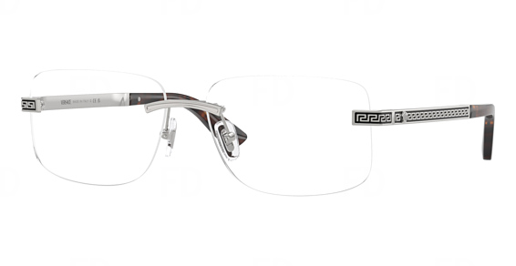 Versace VE1322 - Silver Versace, Metal, Mixed Shapes frame