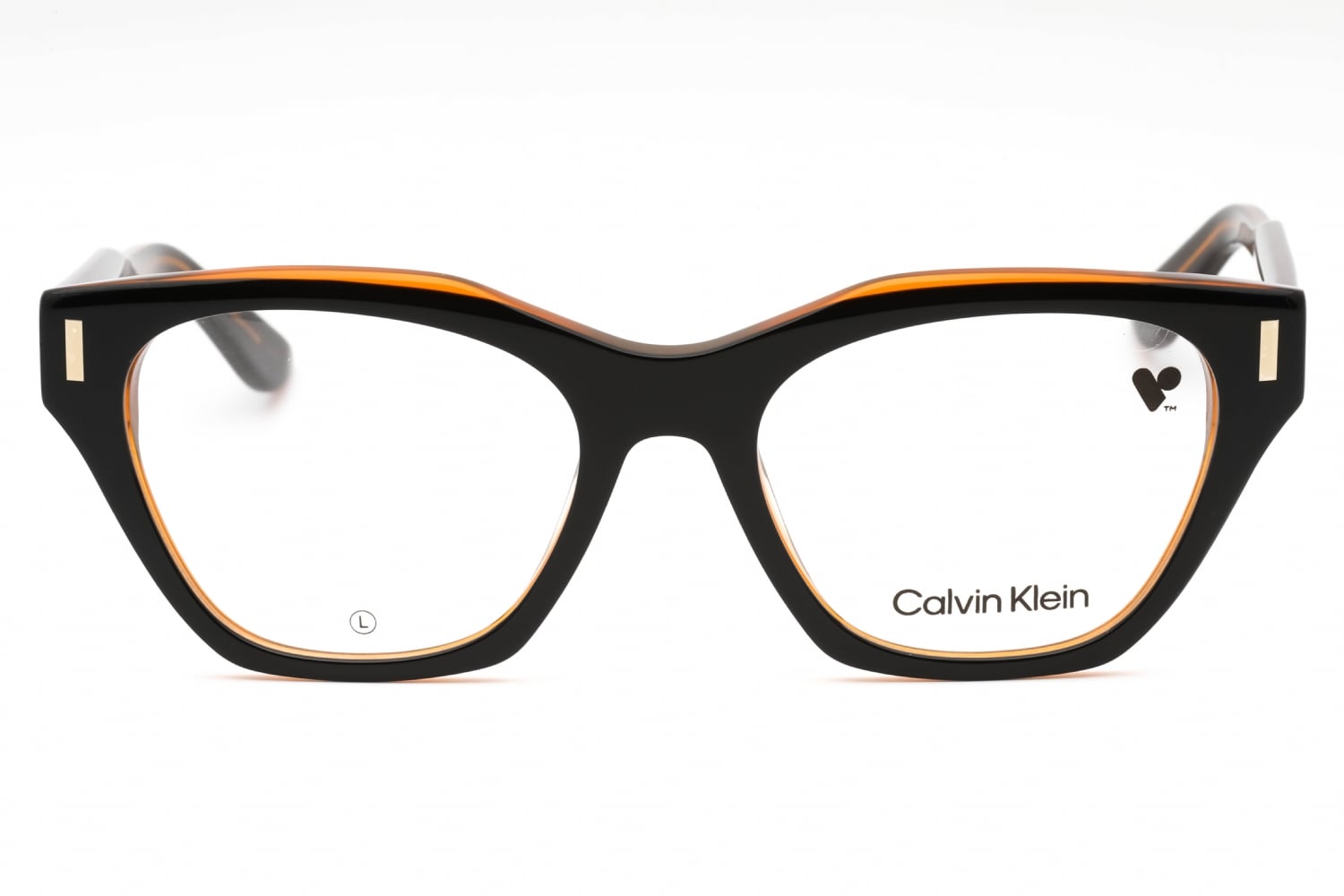 Calvin Klein CK23518 - Black/charcoal, Plastic, Cat Eye frame