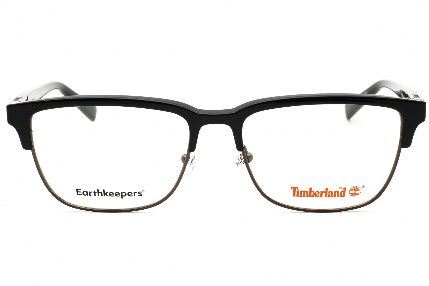 Timberland TB1762 - Shiny Black, Acetate, Rectangle frame