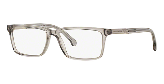 Brooks Brothers BB2019 - Tranaprent Grey, Plastic, Rectangle frame