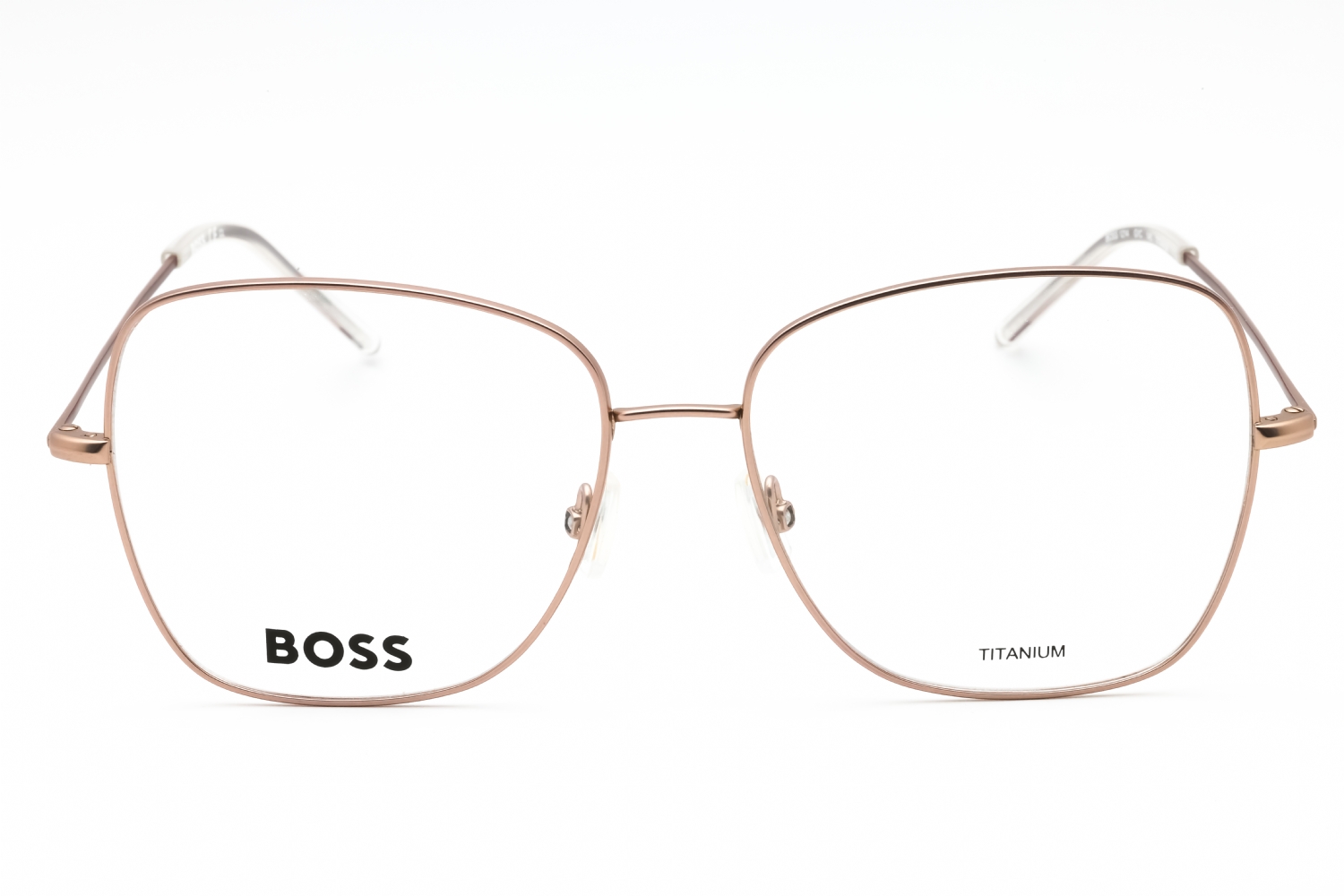 Hugo Boss BOSS 1214 - MT RD GD, Metal, Rectangle frame