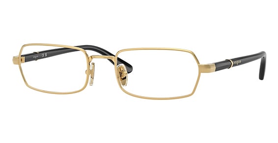 Vogue VO4351 - Gold, Metal, Rectangle frame