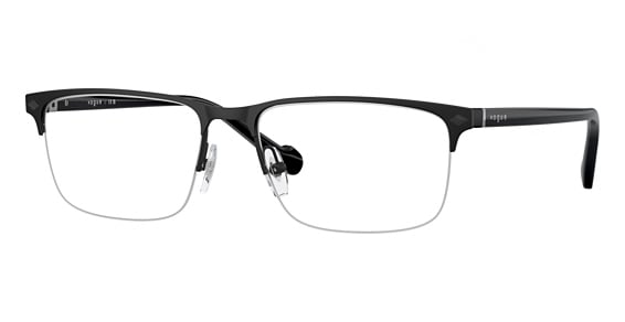 Vogue VO4292 - Matt Black, Metal, Rectangle frame