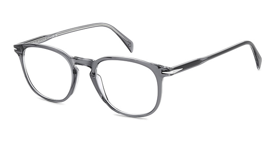 David Beckham DB 1160 - Grey Cry G, Plastic, Rectangle frame