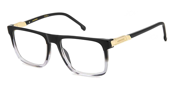 Carrera 1136 - Black Grey, Acetate, Flat-Top frame