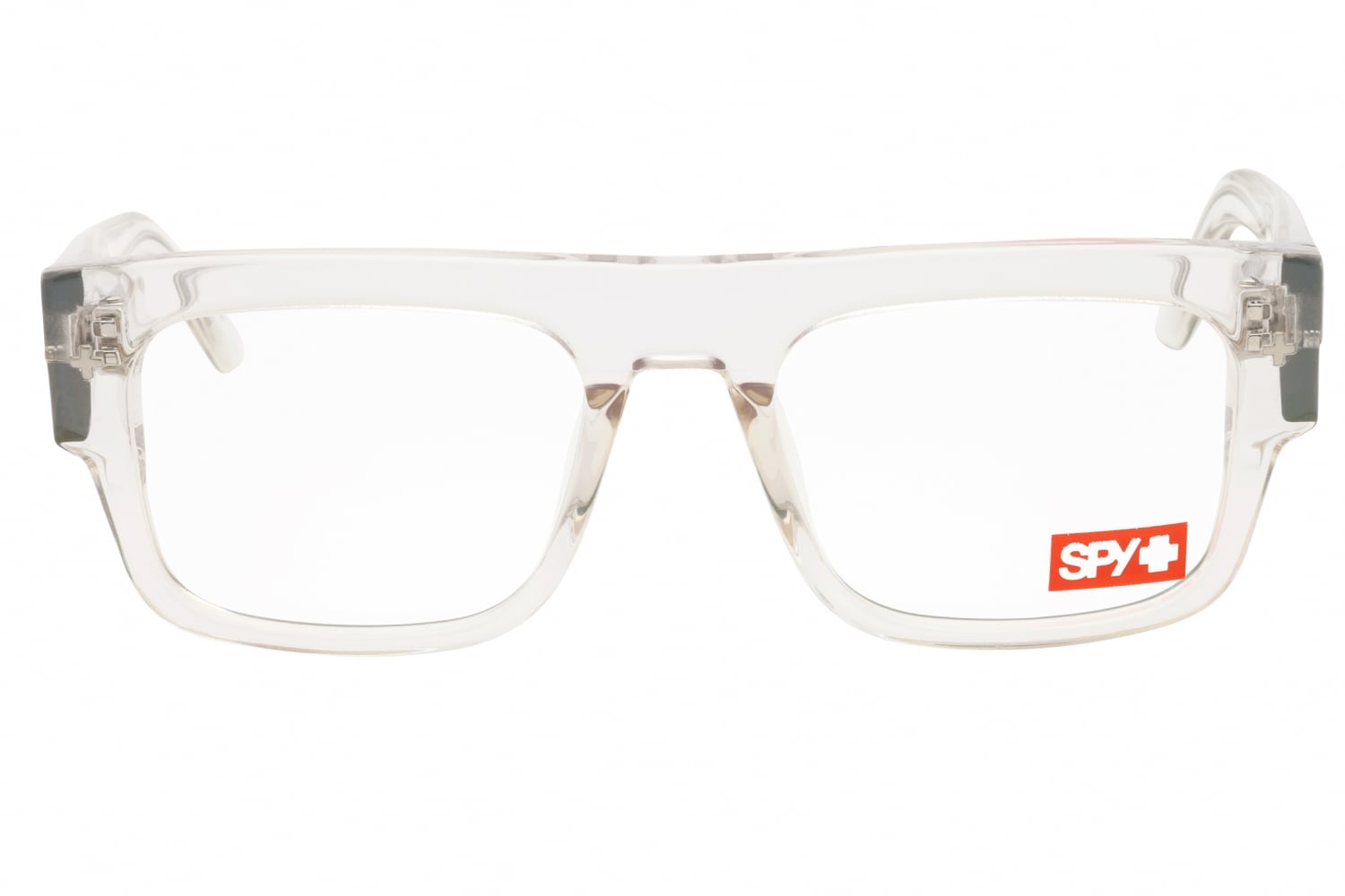 SPY Coleson 55 - Crystal, Acetate, Rectangle frame