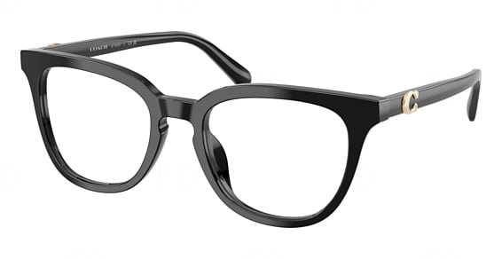 COACH HC6305U - Black, Plastic, Mixed Shapes frame