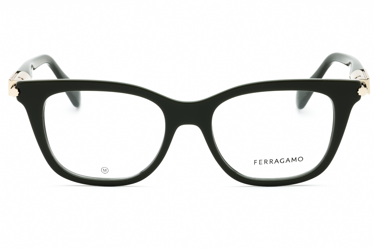 Salvatore Ferragamo SF2973 - Dark Green, Acetate, Rectangle frame