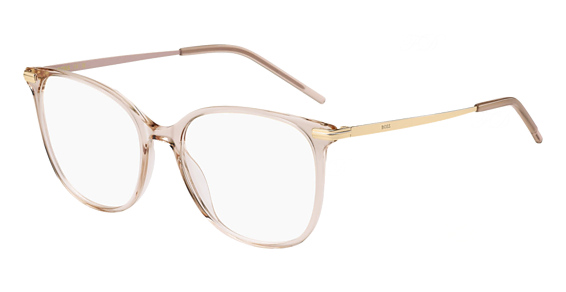Hugo Boss Boss 1663 - Pink Gold, Acetate, Rectangle frame