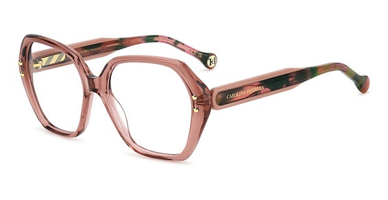 Carolina Herrera HER 0315 - Pink, Acetate, Geometric frame