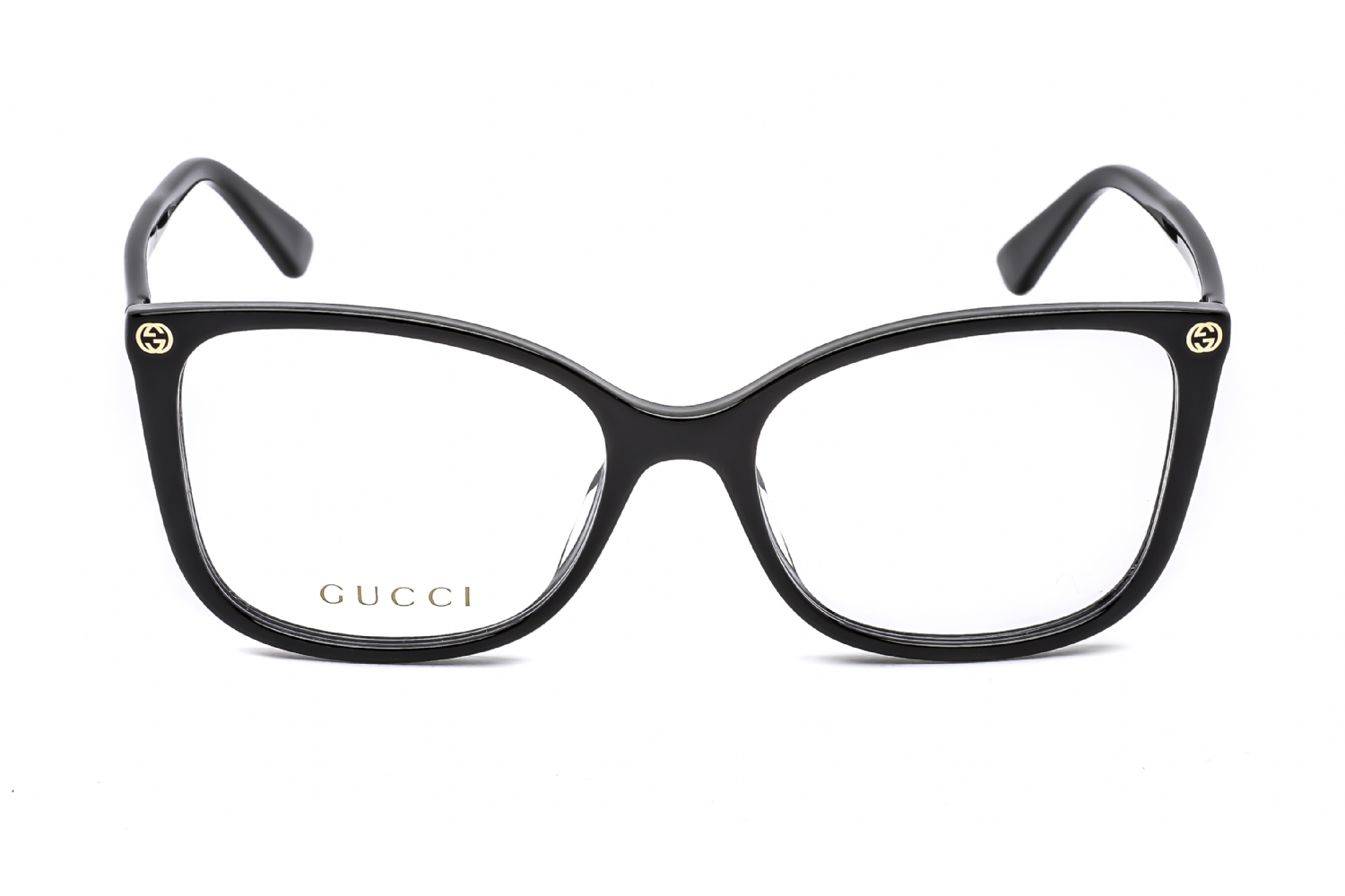 Gucci GG0026O - Black, Acetate, Rectangle frame