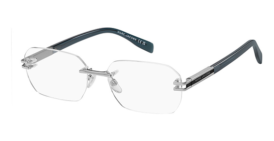 Marc Jacobs Marc 909 - Rt Blue, Metal, Rectangle frame