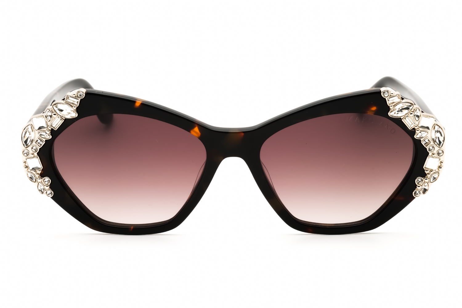 Guess GM00026 - Dark Havana, Acetate, Oval frame