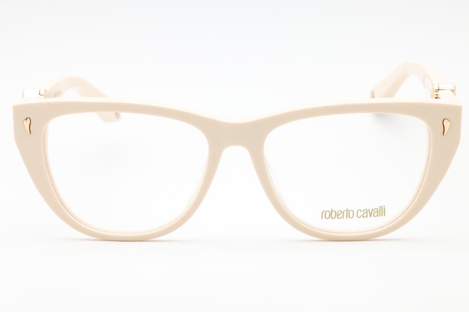 Roberto Cavalli VRC045 - Cream, Plastic, Cat Eye frame