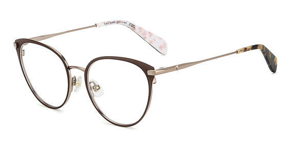 Kate Spade KS Asia 2/G/T - Brown, Other, Round frame
