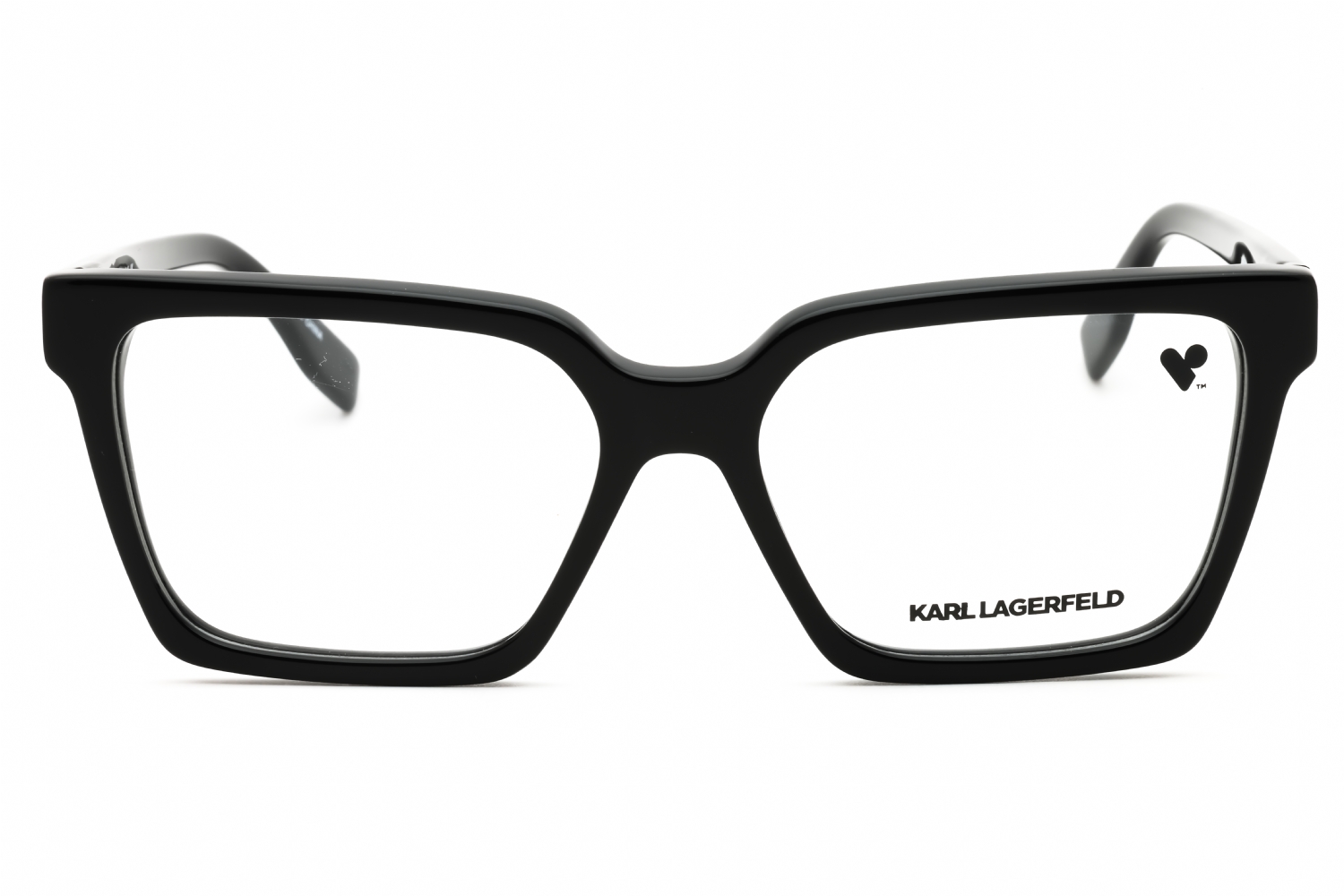 Karl Lagerfeld KL6097 - Black, Acetate, Rectangle frame