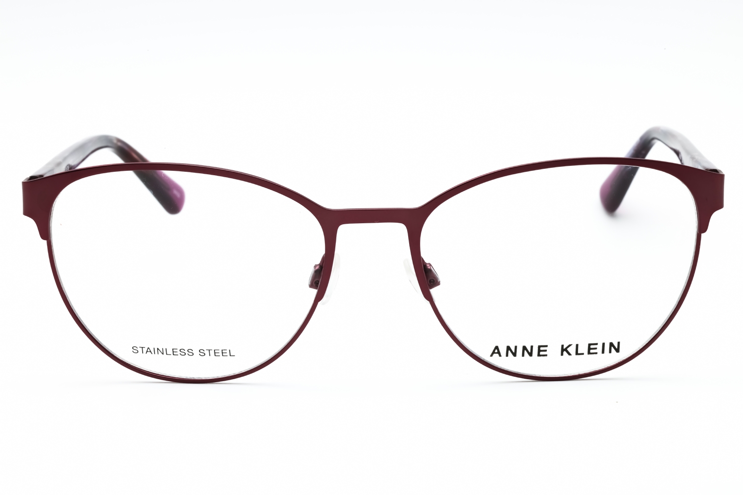 Anne Klein AK5097 - Plum, Metal, Round frame