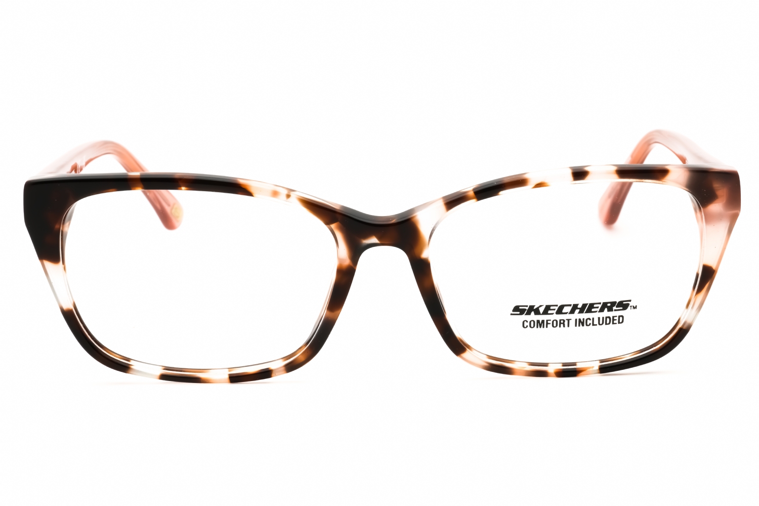 Skechers SE2210 - RED Havana, Acetate, Rectangle frame