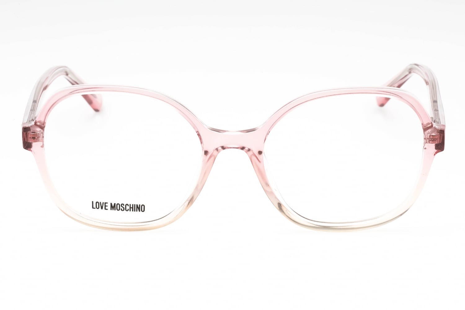 Moschino MOL616 - Pink, Plastic, Round frame