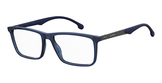 Carrera CARRERA 8839 - Matte Blue, Plastic, Rectangle frame