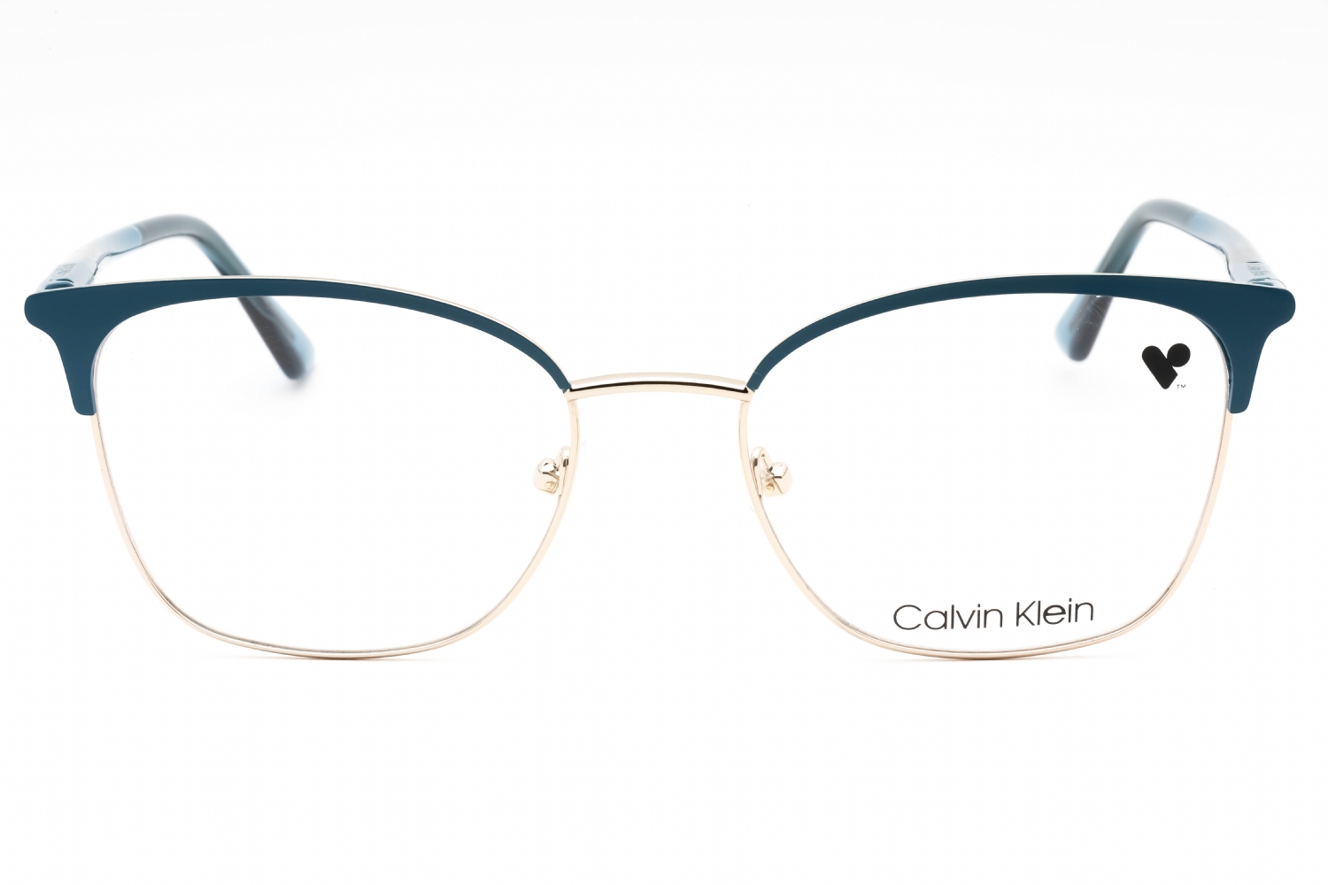 Calvin Klein CK22119 - Petrol, Metal, Rectangle frame