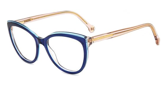 Carolina Herrera HER 0207 - Blue Pink, Acetate, Cat Eye frame