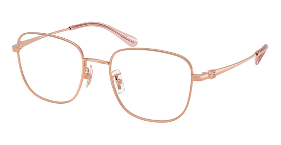 COACH HC5198TD - Shiny Rose Gold, Titanium, Cat Eye frame