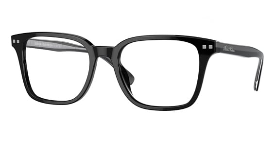 Brooks Brothers BB2058 - Shiny Black, Plastic, Rectangle frame