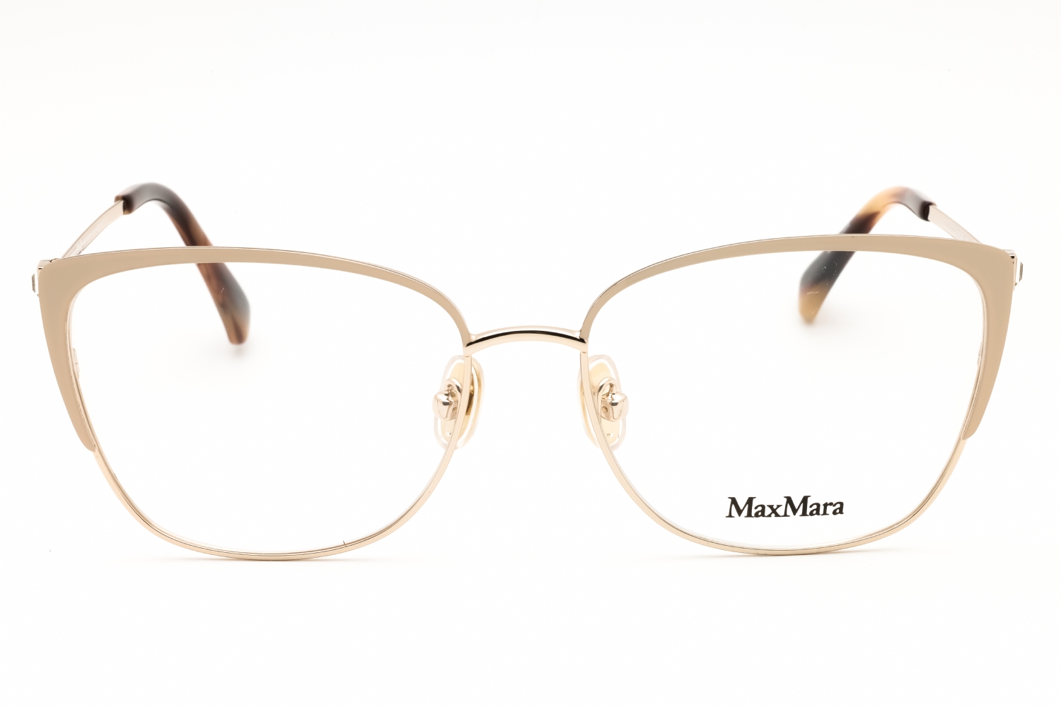 Max Mara MM5106 - Shiny Rose Gold, Metal, Cat Eye frame