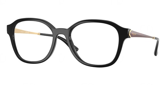 Vogue VO5743 - Black, Acetate, Mixed Shapes frame