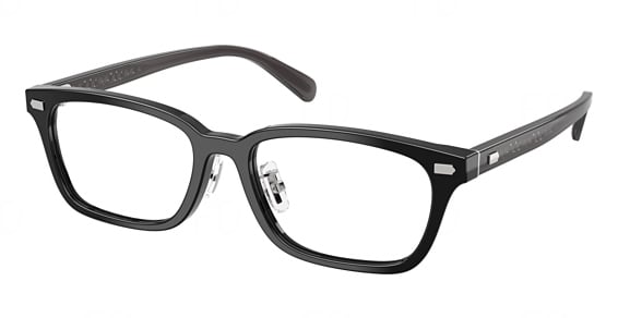 COACH HC6296D - Black, Plastic, Oval frame