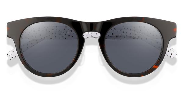 KITS Elway Primo Lift-off™ Sun - Havana/Dots, Acetate, Round frame
