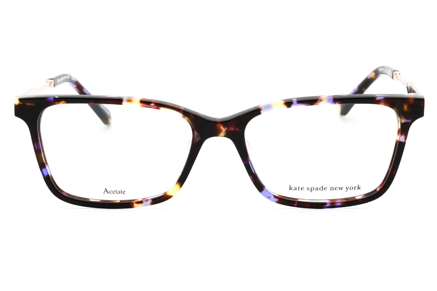 Kate Spade MELODY/G - Blue Havana, Plastic, Rectangle frame