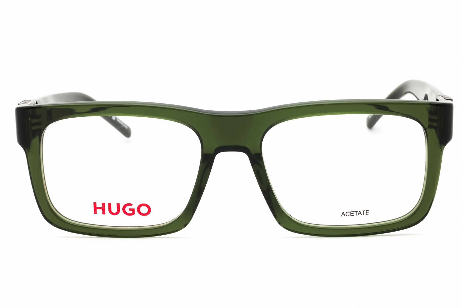 HUGO HG 1257 - Green, Plastic, Rectangle frame