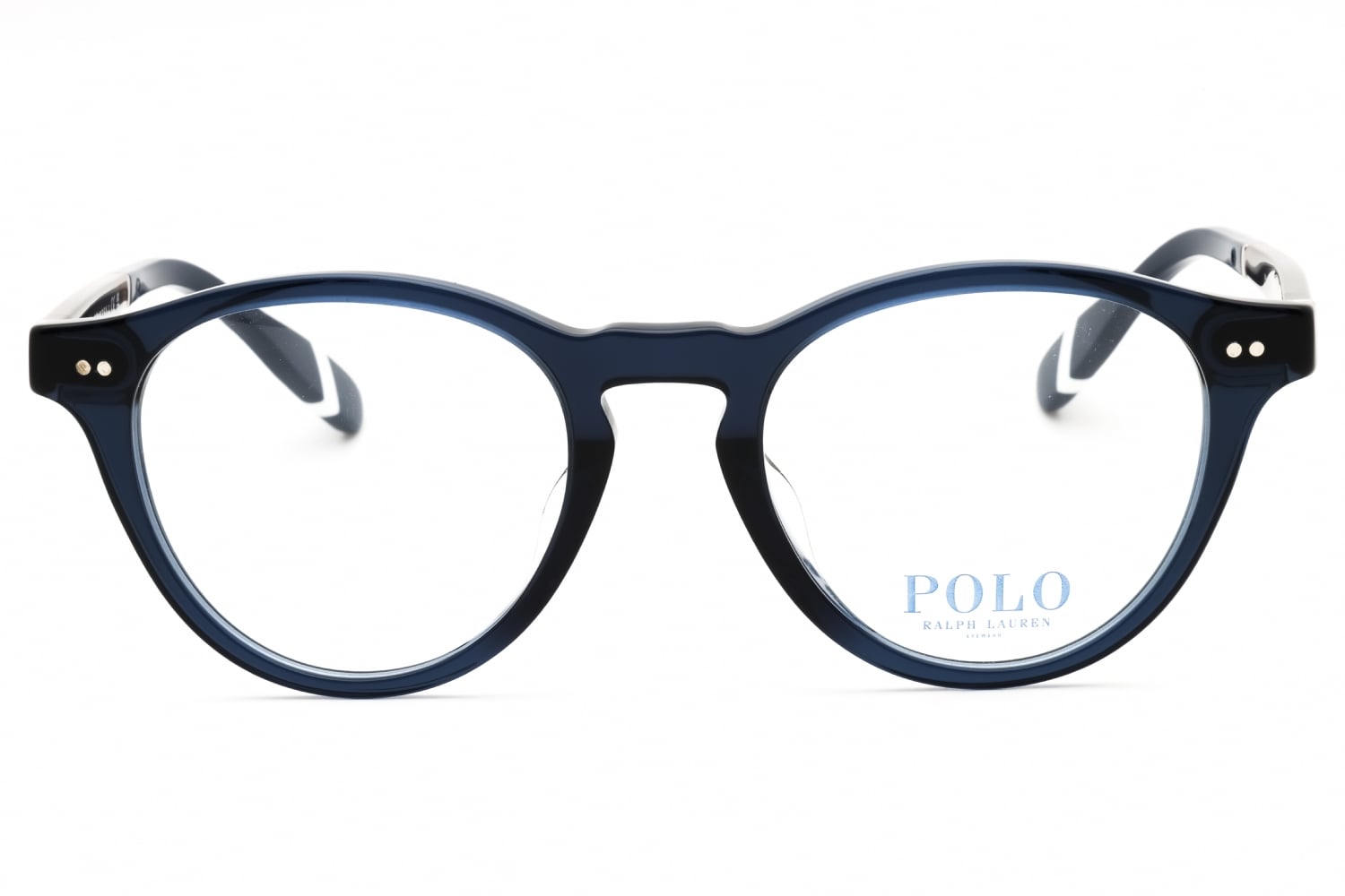 Polo 0PH2268F - Transparent Shiny Blue, Plastic, Round frame