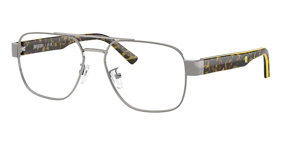 FERRARI FZ7014D - Shiny Gunmetal, Metal, Aviator frame