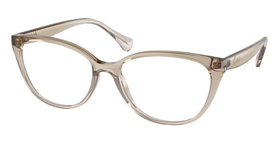 Ralph Lauren RA7135 - Shiny Trasparent Brown, Acetate, Oval frame