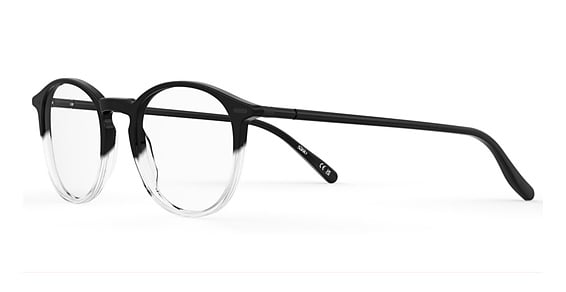 Elasta E 8010 - Black Crystal, Acetate, Rectangle frame