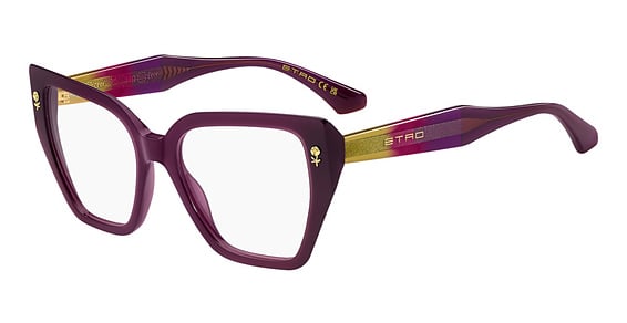 Etro 0116 - Viol Fuch, Acetate, Geometric frame