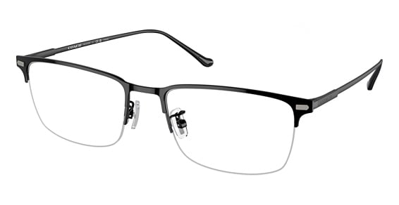 COACH HC5172T - Black, Titanium, Oval frame