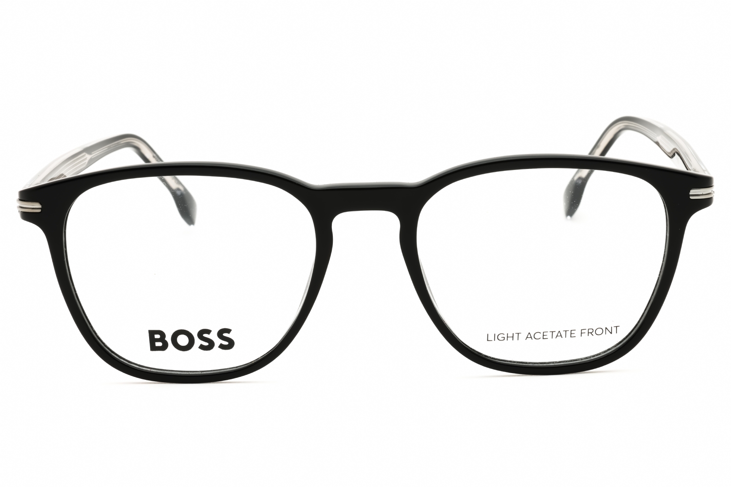 Hugo Boss BOSS 1680 - Black, Plastic, Rectangle frame