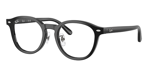Ray-Ban RX5443D - Black, Plastic, Round frame