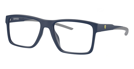 FERRARI FZ8007U - Matte Blue, Acetate, Rectangle frame