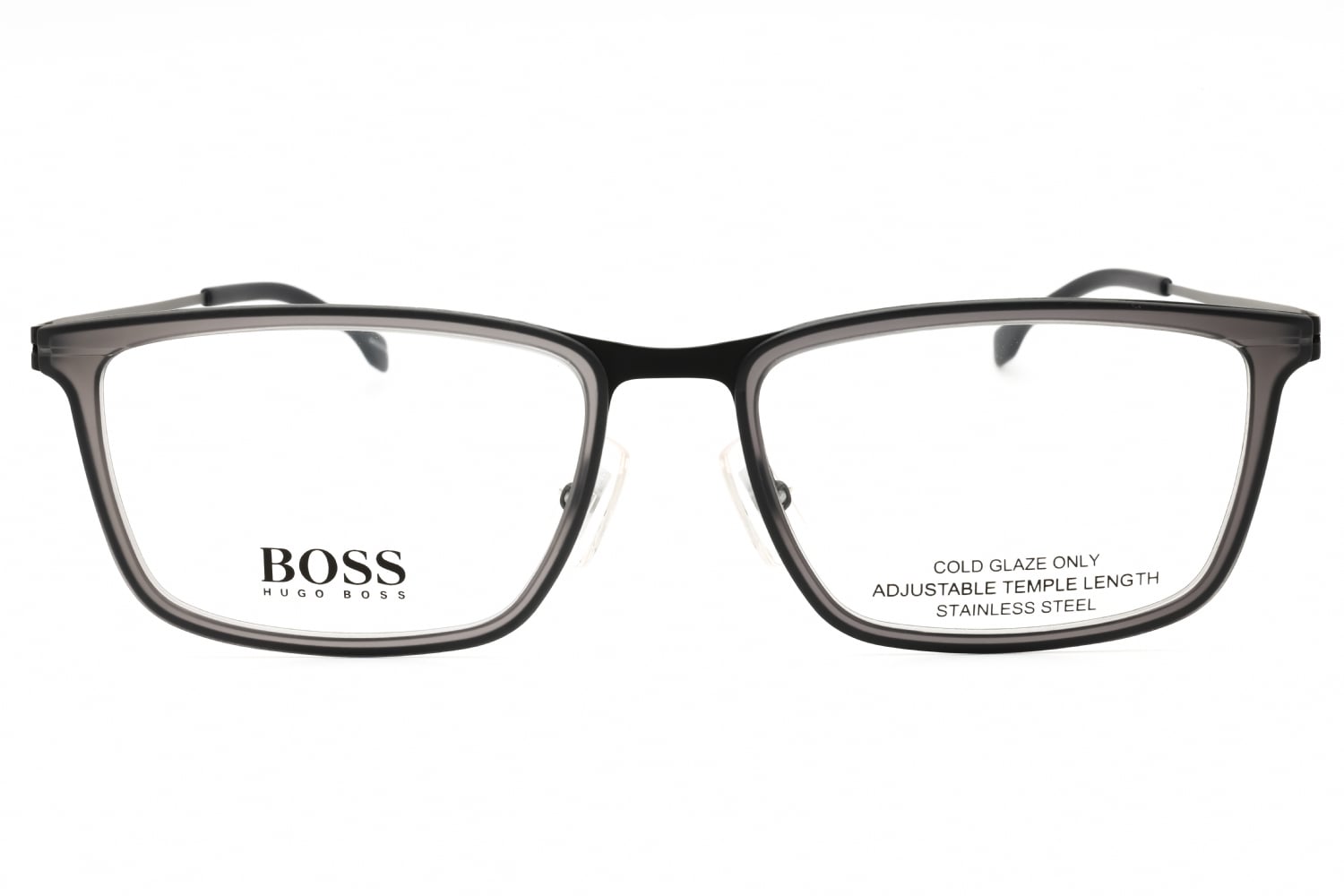 Hugo Boss BOSS 1242 - Mtgrey BK, Metal, Rectangle frame